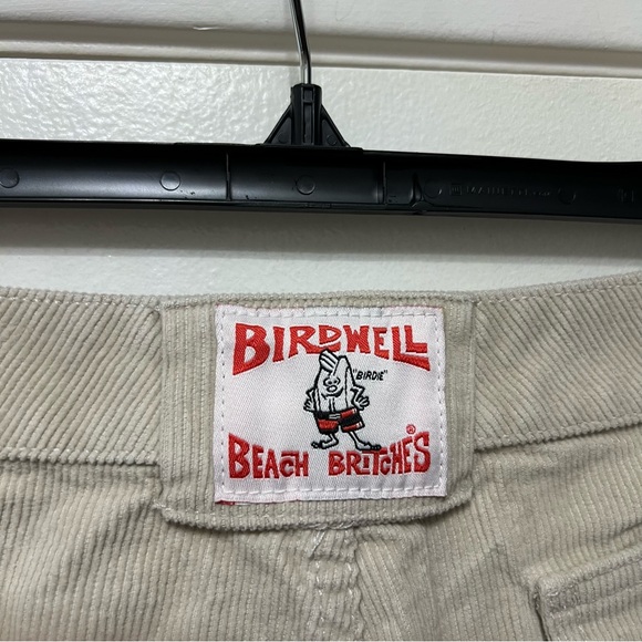 Birdwell Beach Britches Women’s Classic Corduroy Shorts Stone Beige Size 4 - Picture 9 of 12
